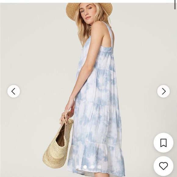 Rails Amaya Cascade Tie Dye Dress - Picture 1 of 12